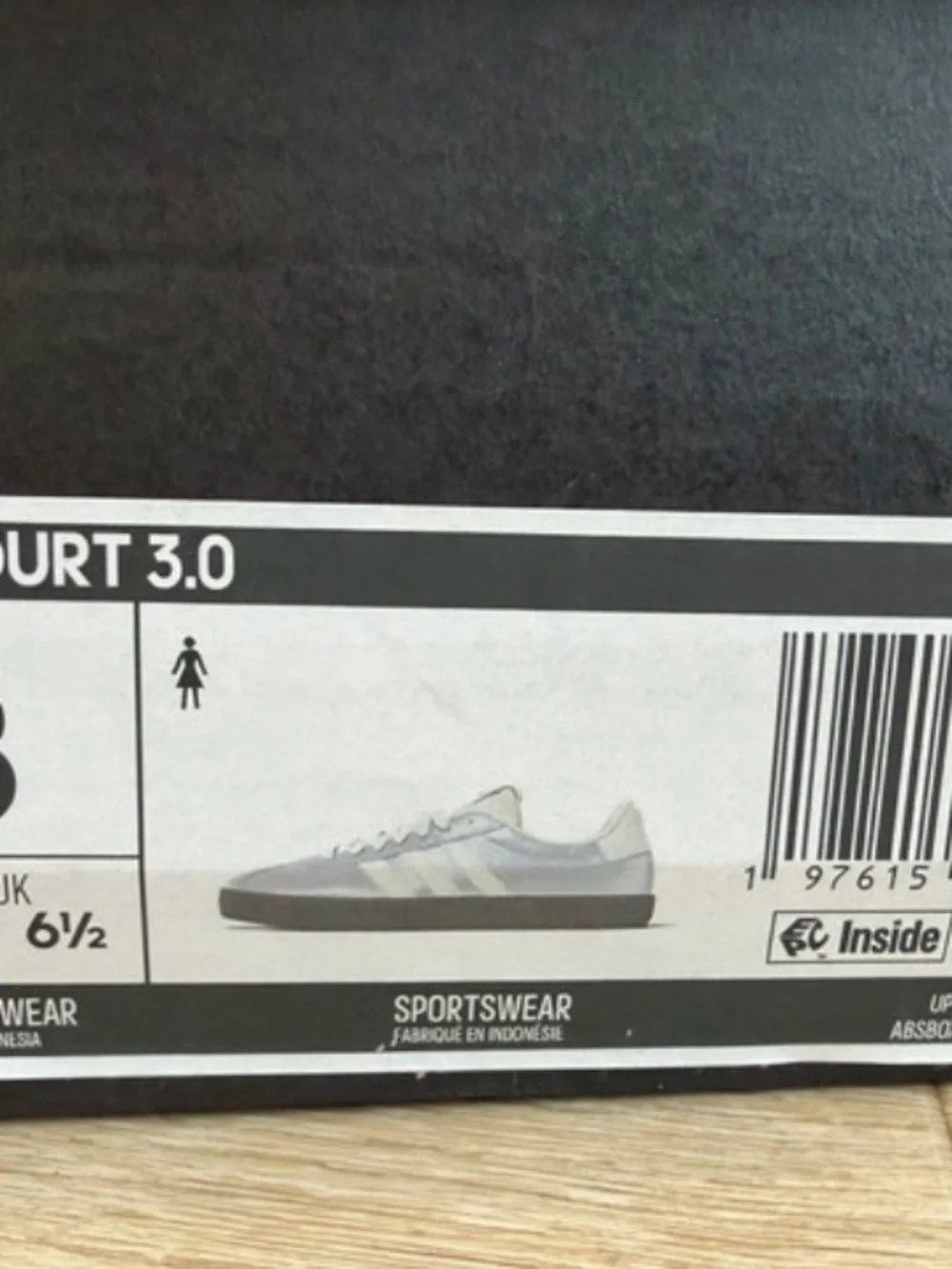 Adidas Women’s Metallic Silver Leather Sneakers